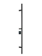Barre de tirage,couleur noir mat , 140 cm